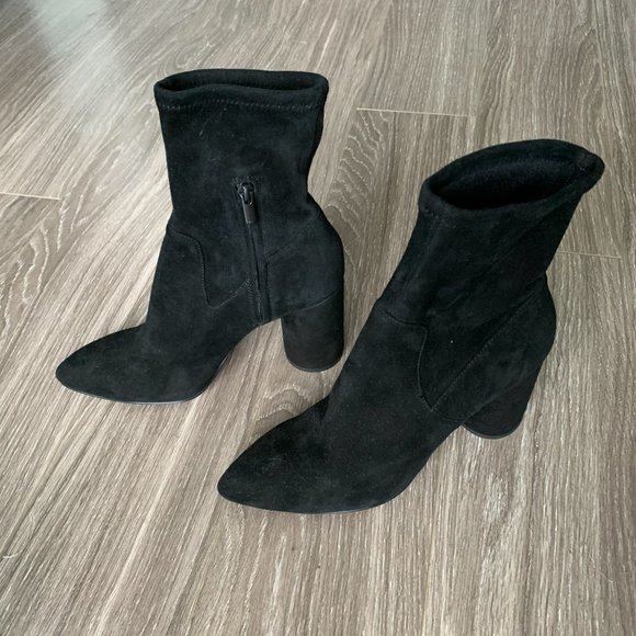 & other stories suede sock boots